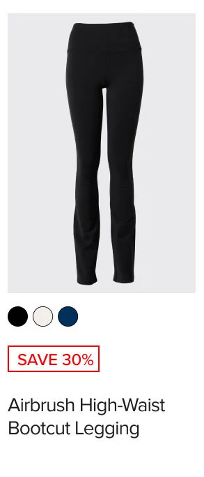 AIRBRUSH HIGH-WAIST BOOTCUT LEGGING