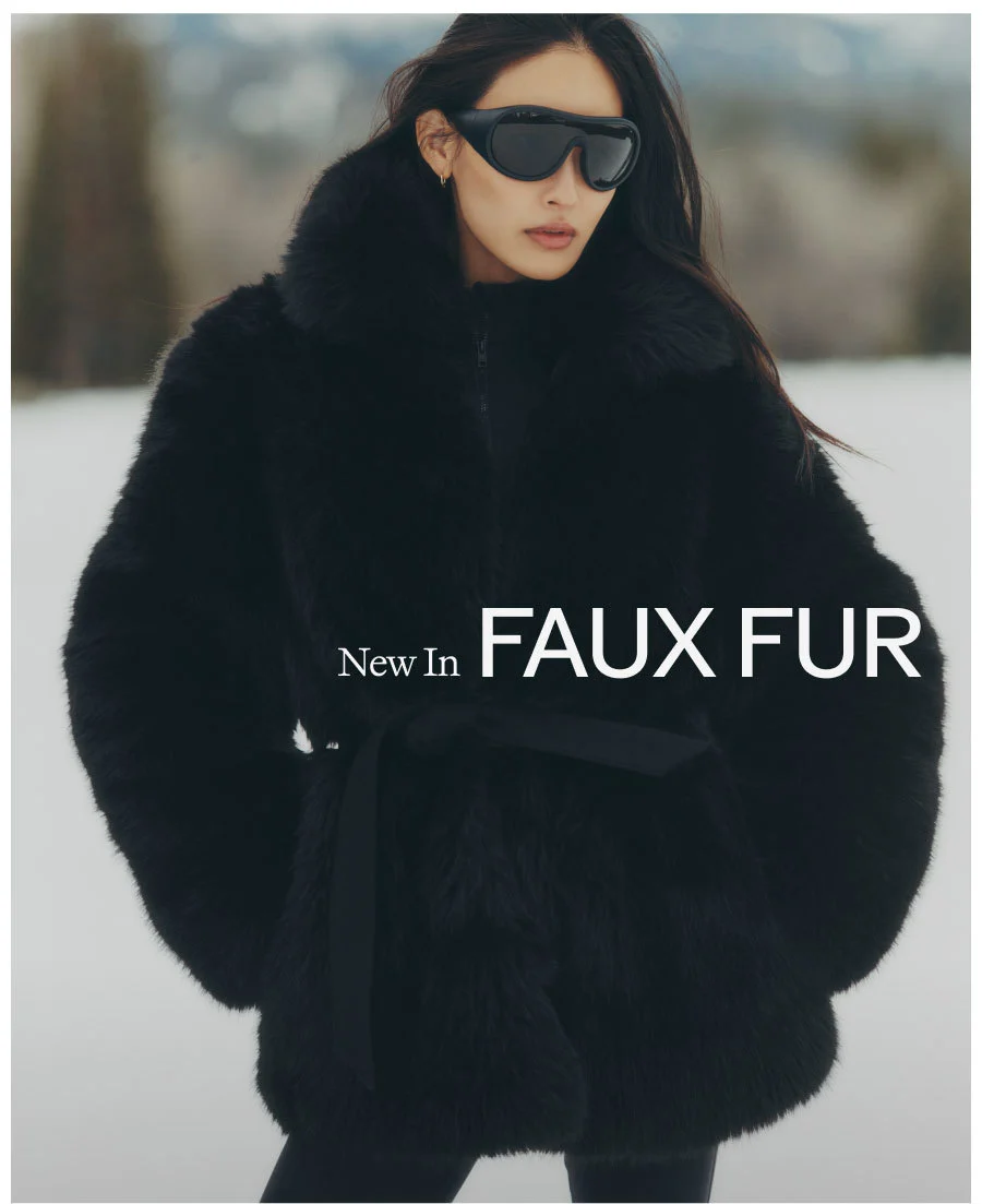 NEW IN. FAUX FUR