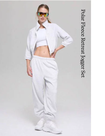 POLAR FLEECE RETREAT JOGGER SET