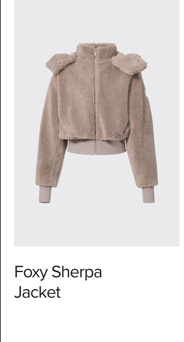 FOXY SHERPA JACKET