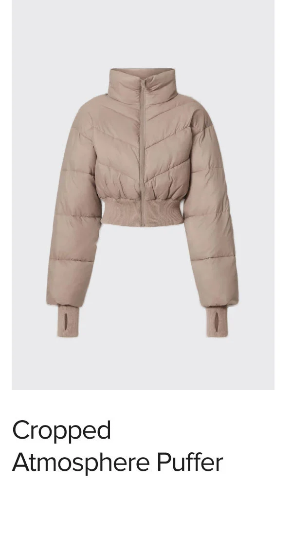CROPPED ATMOSPHERE PUFFER