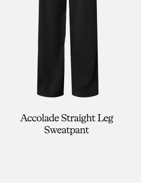 Accolade straight leg black