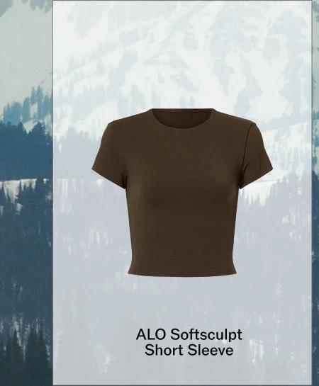 ALO SOFTSCULPT SHORT SLEEVE