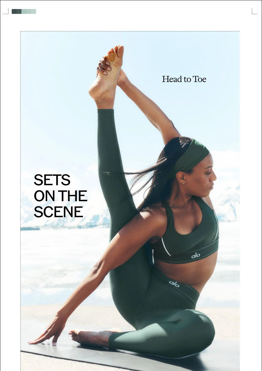 HEAD TO TOE. SETS ON THE SCENE