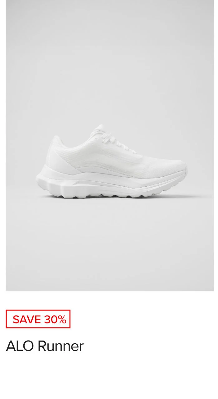 SAVE 30%. ALO Runner