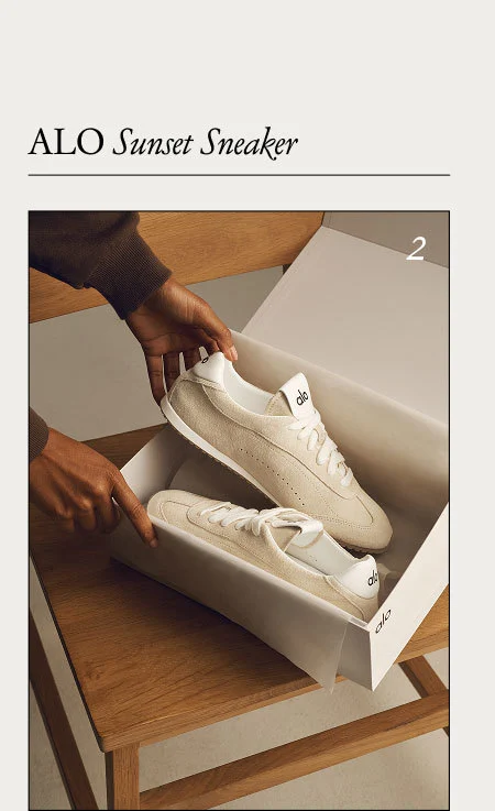 ALO Sunset Sneaker