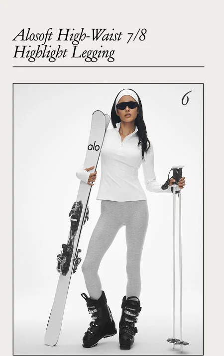 Alosoft High- Warst 7/8 Highlight Legging