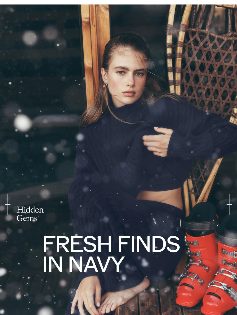 Hidden Gems. FRESH FINDS IN NAVY
