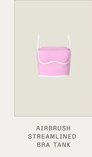 AIRBRUSH STREAMLINED BRA TANK