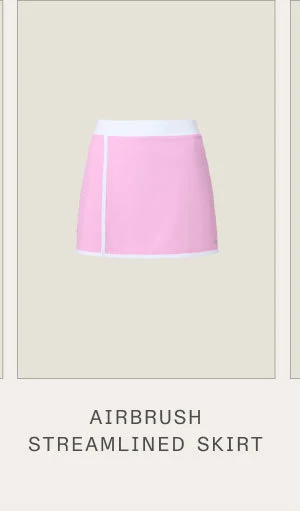 AIRBRUSH STREAMLINED SKIRT