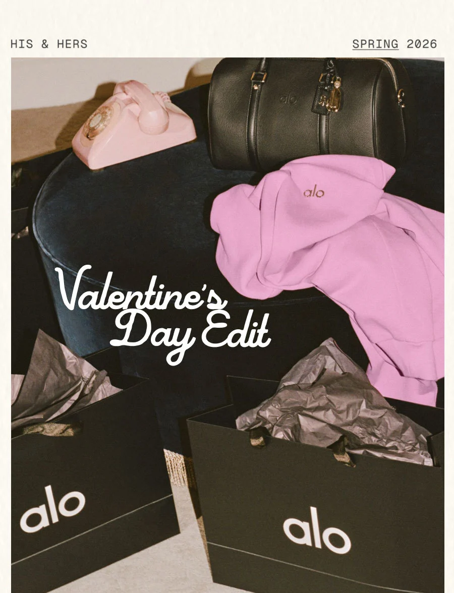 HIS & HERS SPRING 2026. Valentine's Day Edit