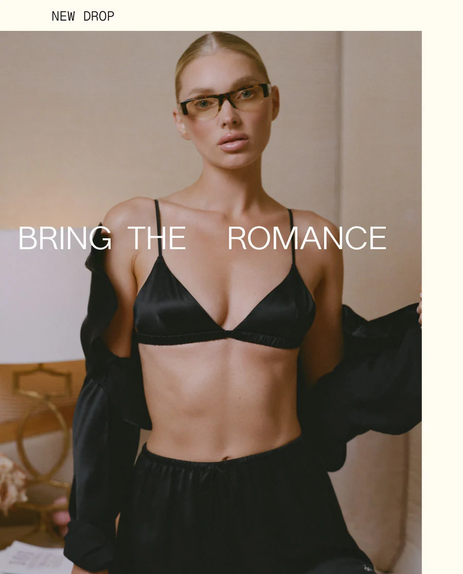 NEW DROP. BRING THE ROMANCE