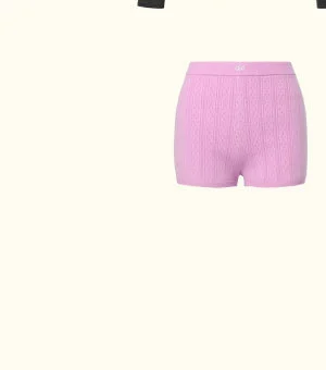 Pointelle Sweater Be Mine Hot Short