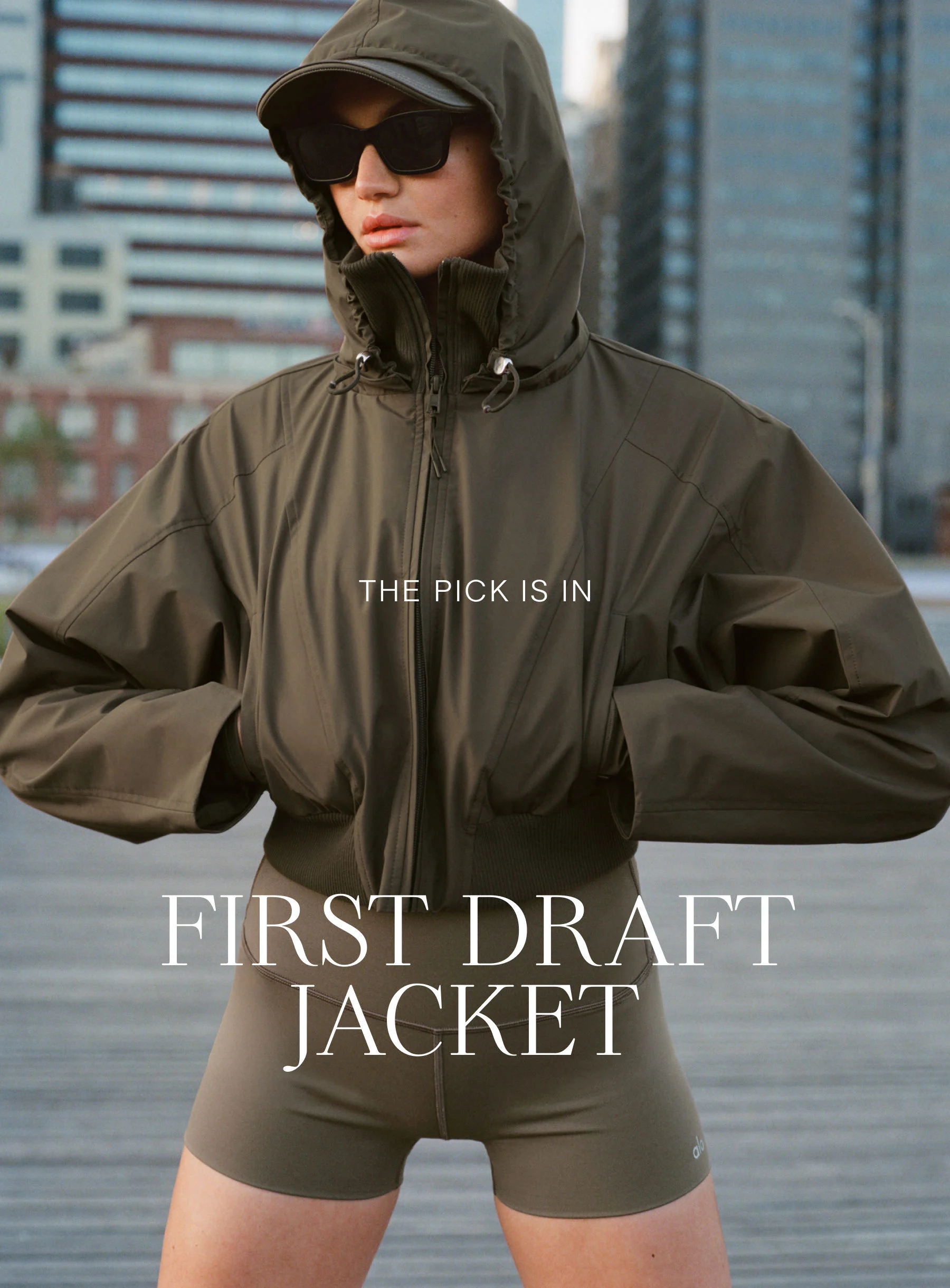 THE PICK IS IN. FIRST DRAFT JACKET