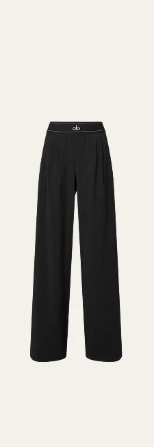 suit up trouser regular - black