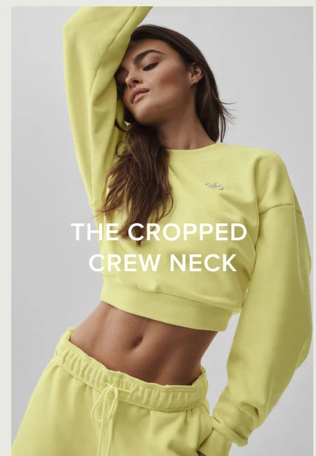 THE CROPPED CREW NECK