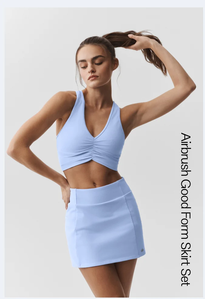Airbrush Good Form Skirt Set