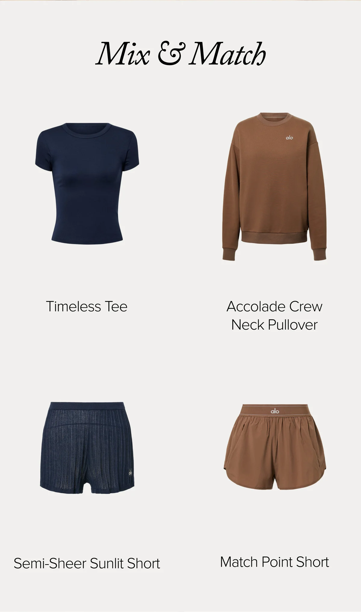 MIX & MATCH