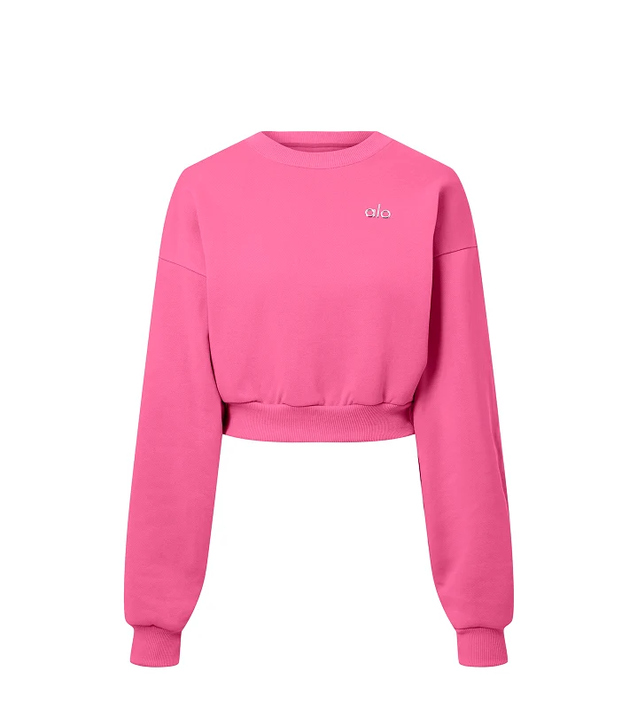 Cropped Accolade Crewneck