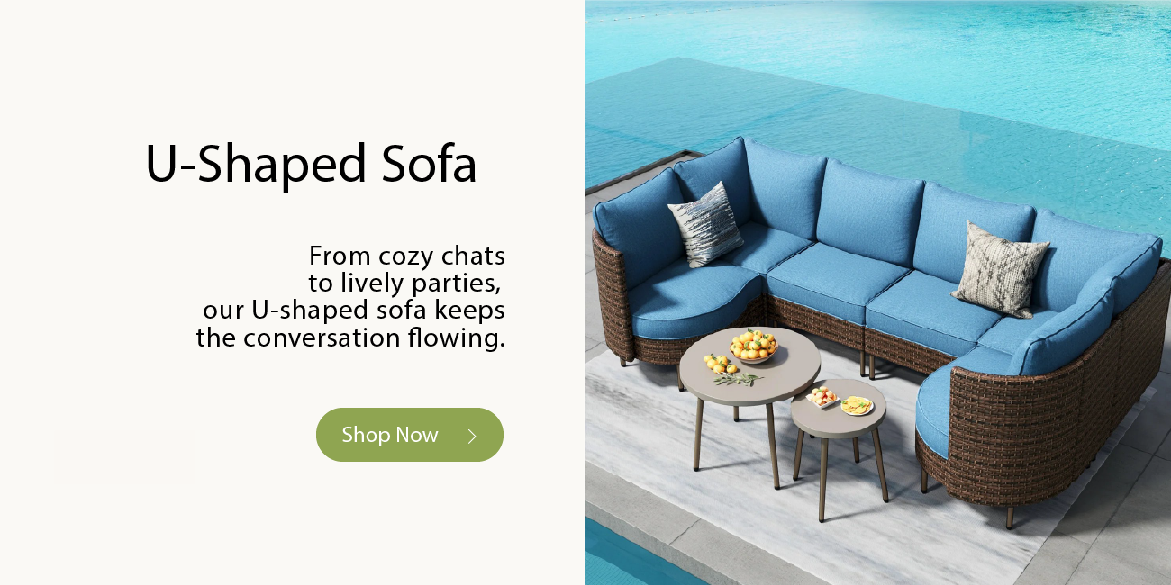 U-Shaped Sofa