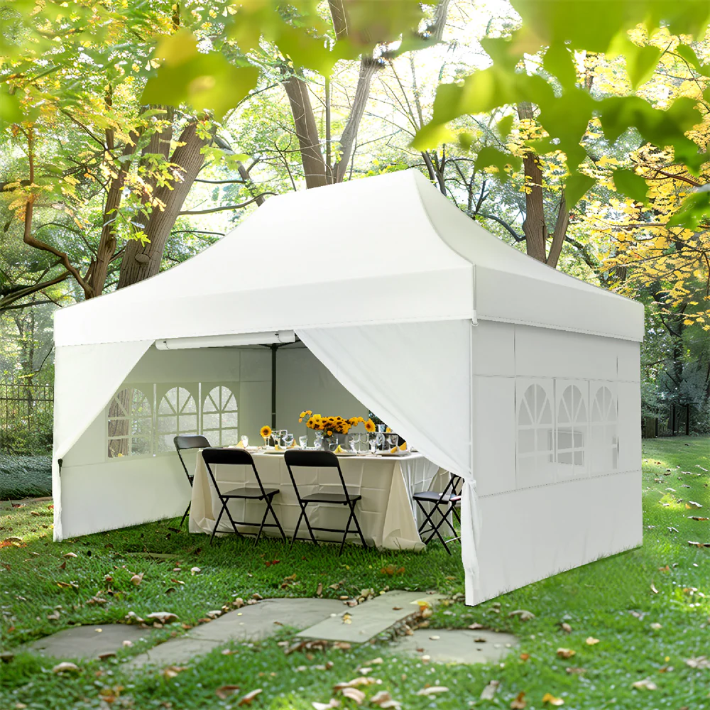 Image of Phi Villa Party Tent Outdoor Gazebo Wedding Canopy with Multi-purpose
