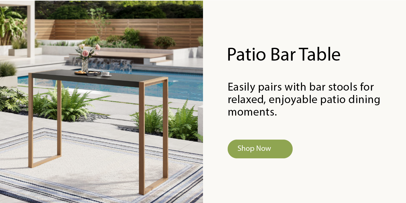 Patio Bar Table