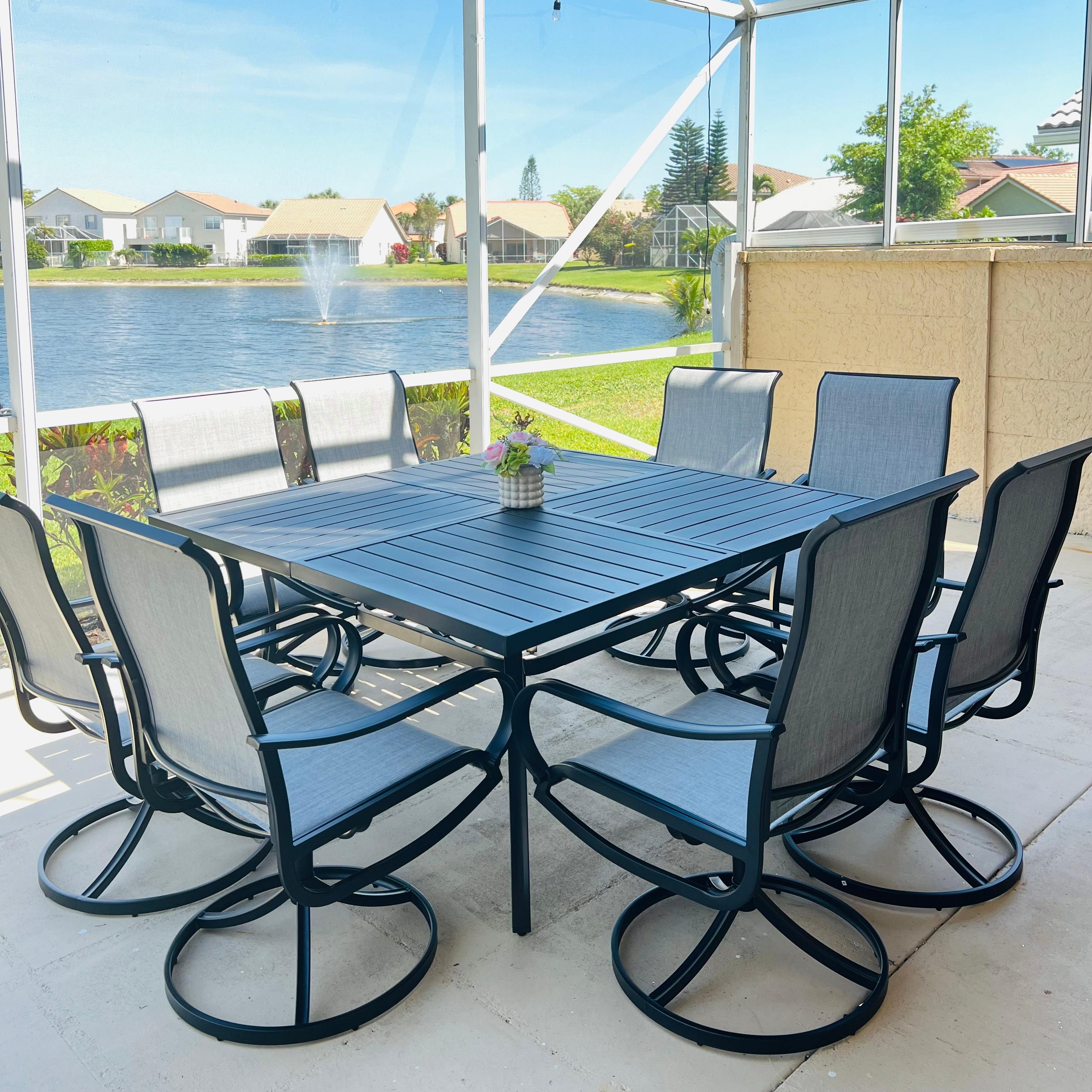 Square Table Dining Set