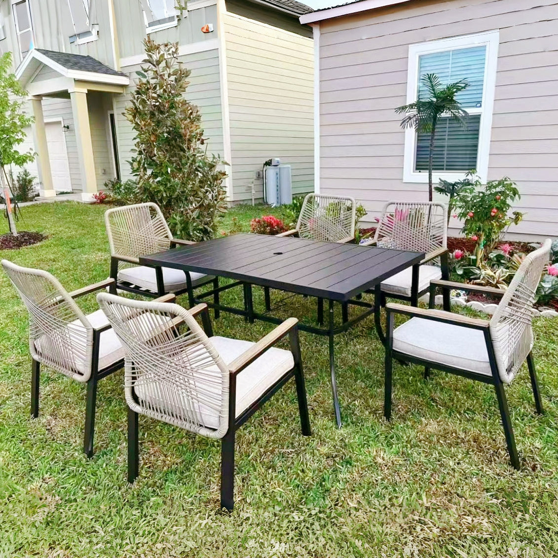 Rattan Dining Set