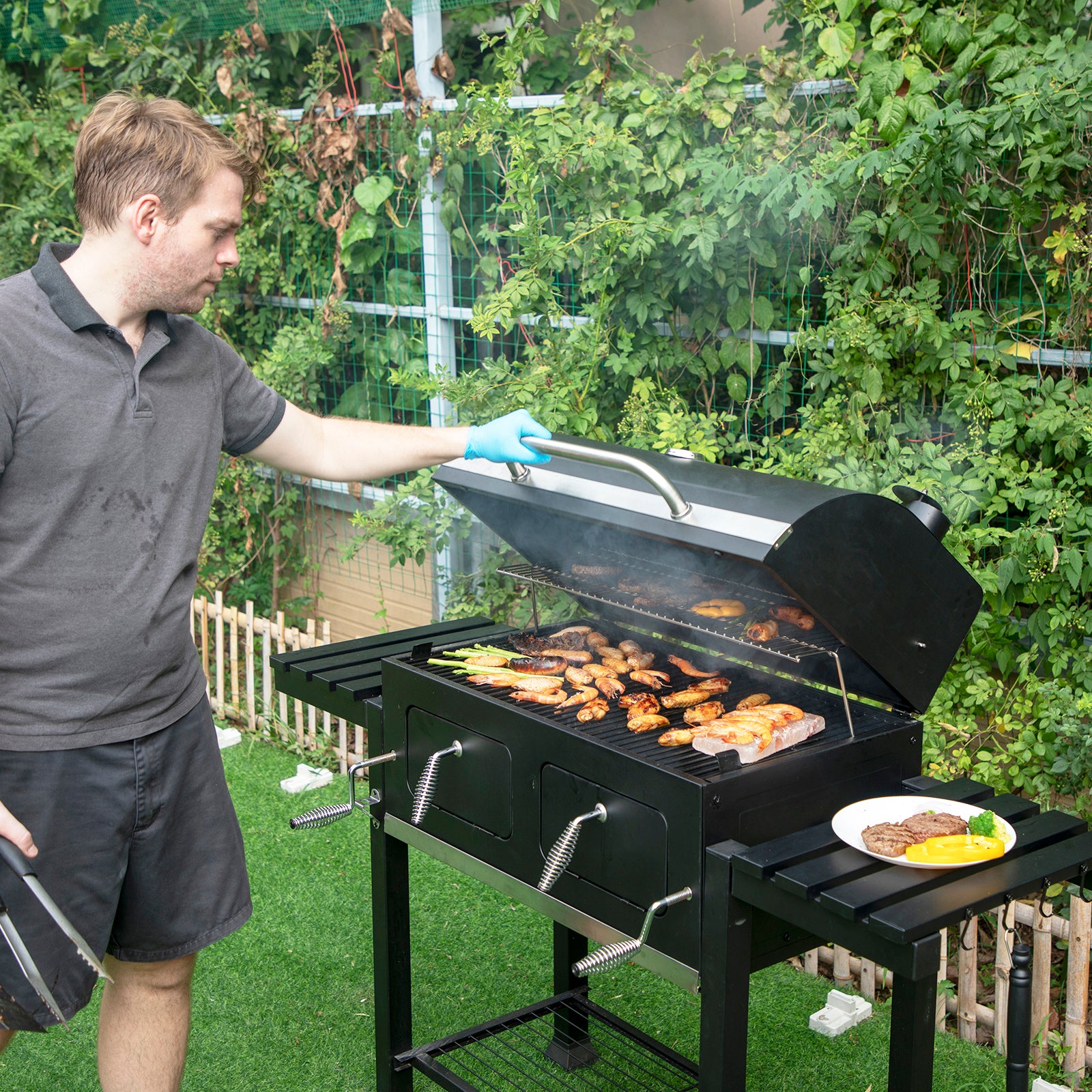  Charcoal Patio Grill