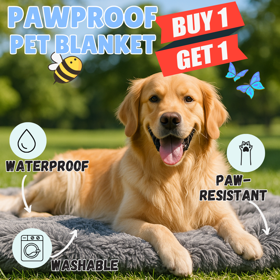 Pawproof pet blanket