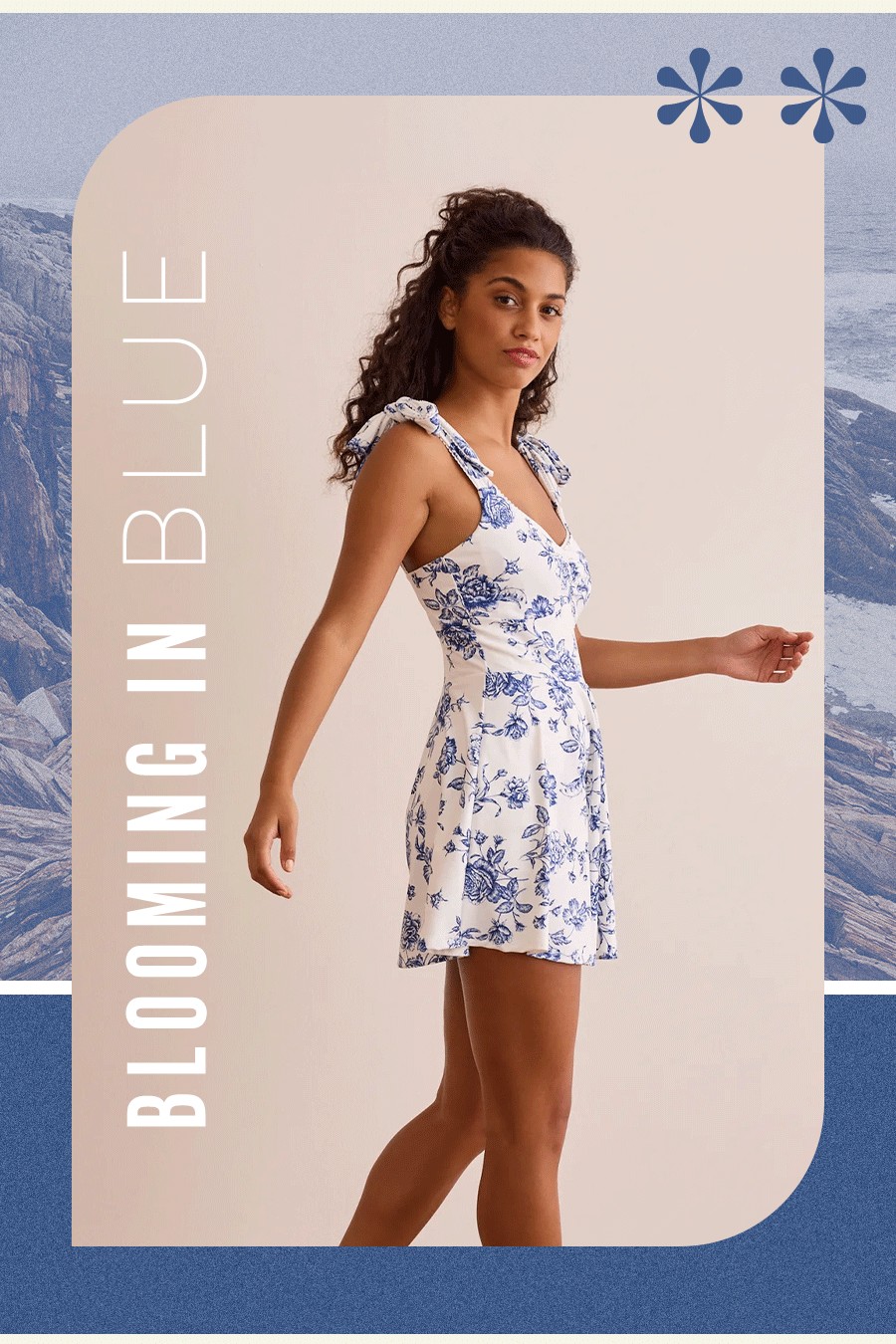 Tee Time Toile Athletic Dress