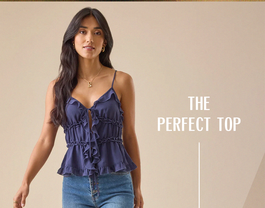 Whitley Ruffle Tank Top