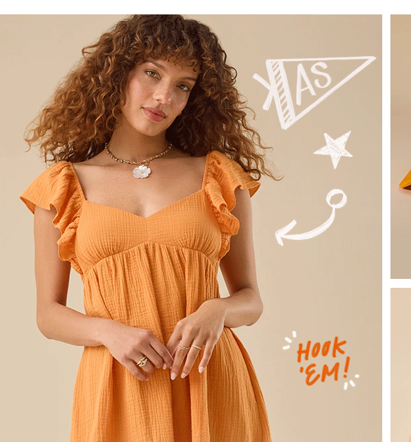 Estelle Gauze Mini Dress