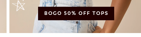 Shop BOGO 50% off Tops