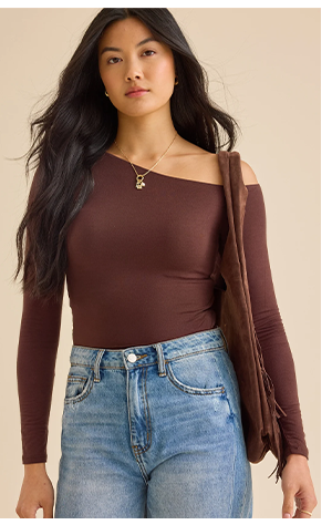 Genevieve Asymmetrical Top
