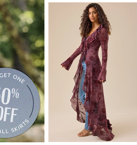 Vivienne Floral Ruffle Kimono