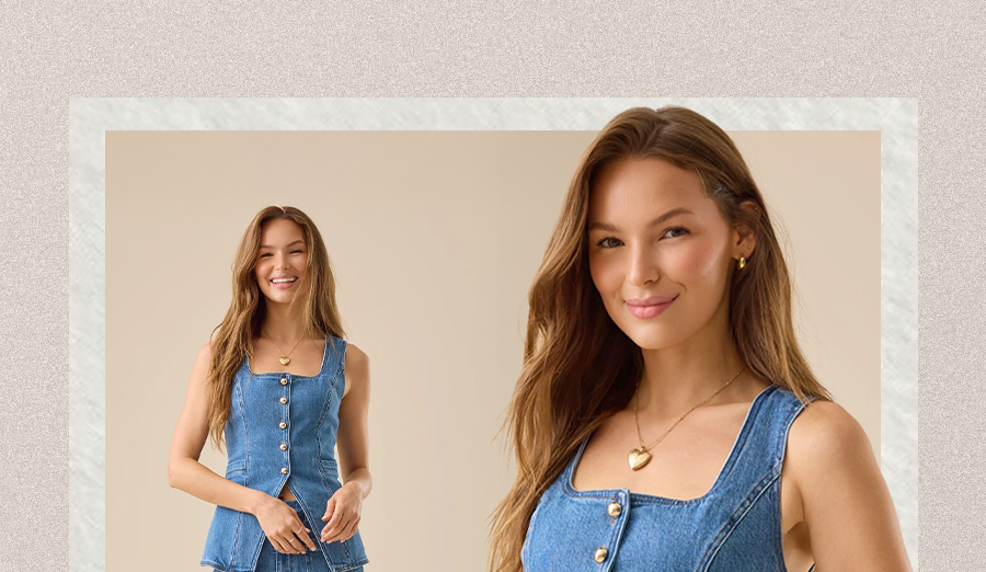 Lyra Denim Vest