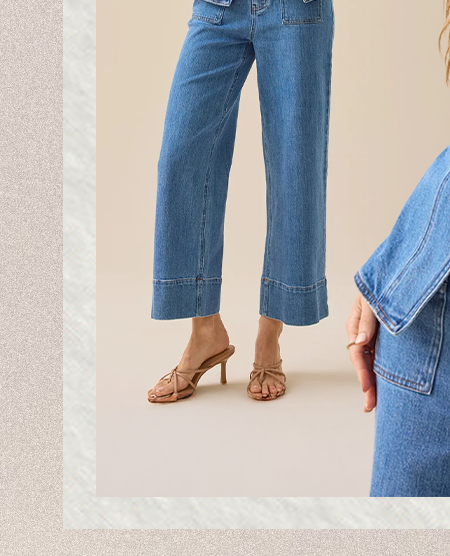 Lyra Crop Flare Jean