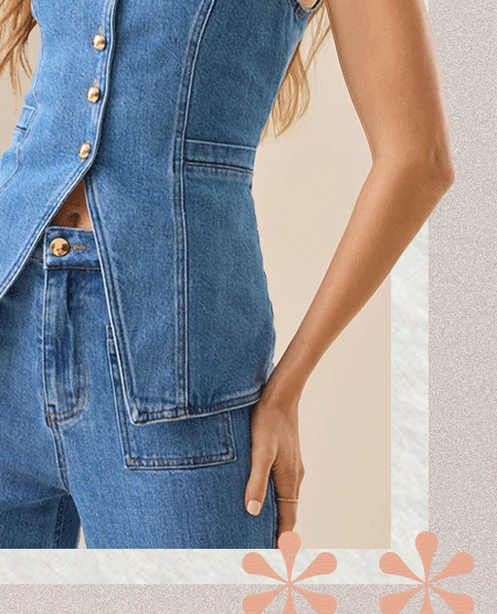 Lyra Denim Vest