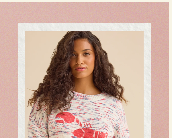 Hali Lobster Sweater