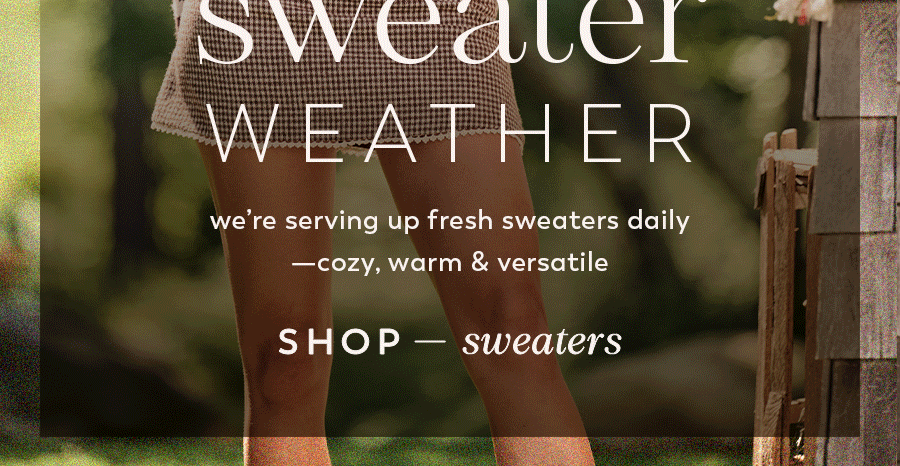 Shop Sweaters