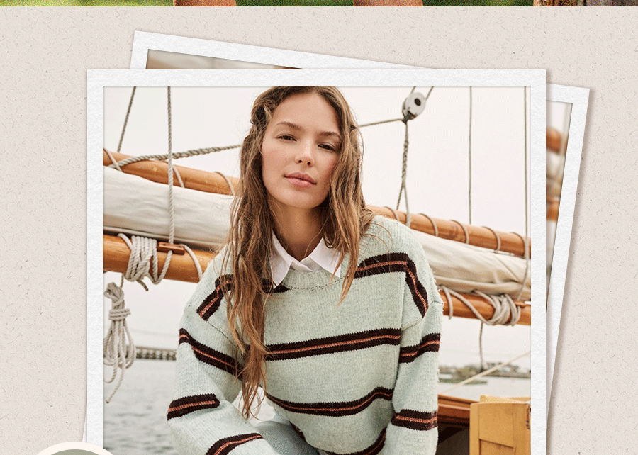 Faye Stripe Sweater