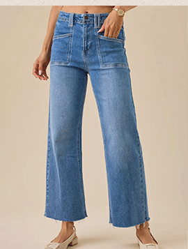 Levvy Cropped Jeans