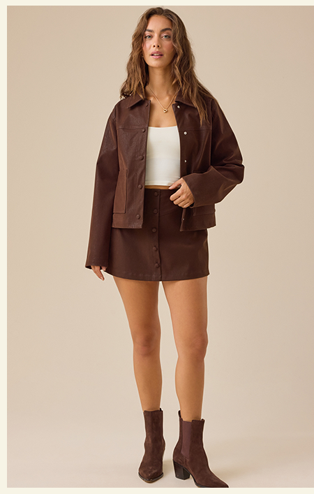 Iris Suede Jacket