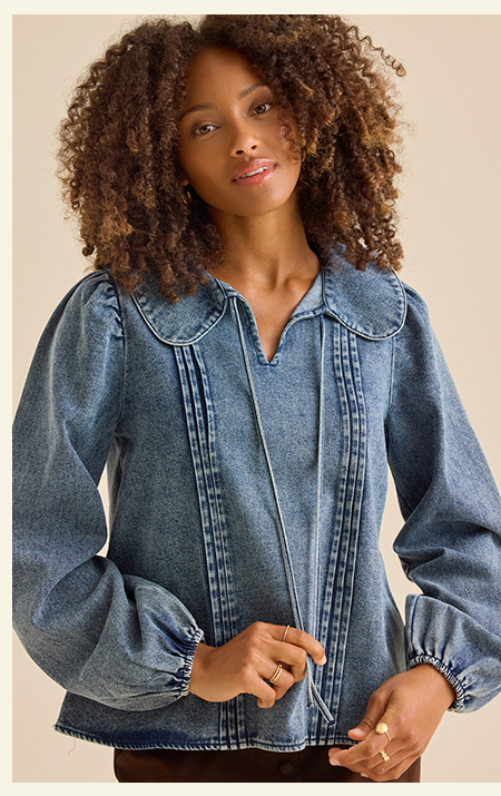 Paige Denim Collared Top