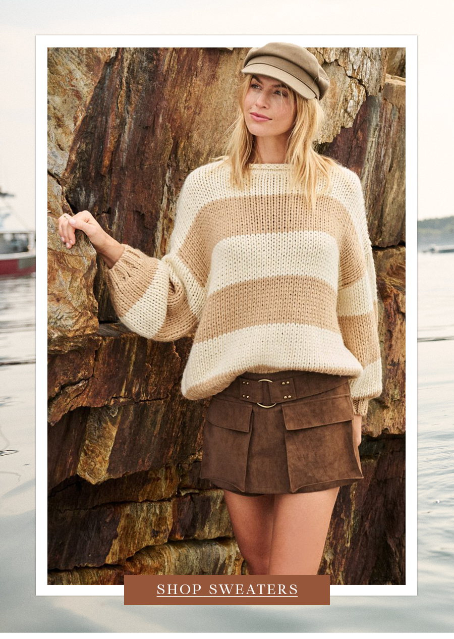 SHOP SWEATERS