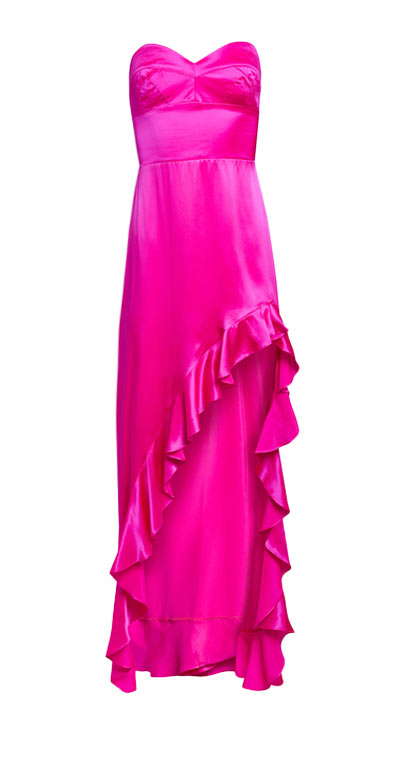 hot pink maxi dresses