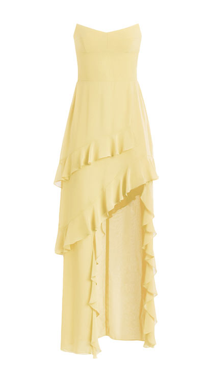 yellow maxi dress 