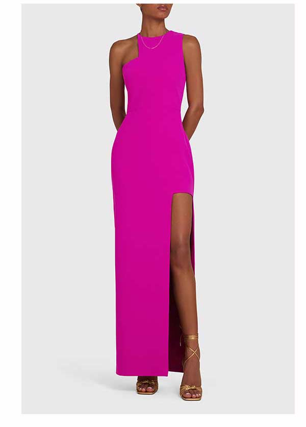orchid maxi dress