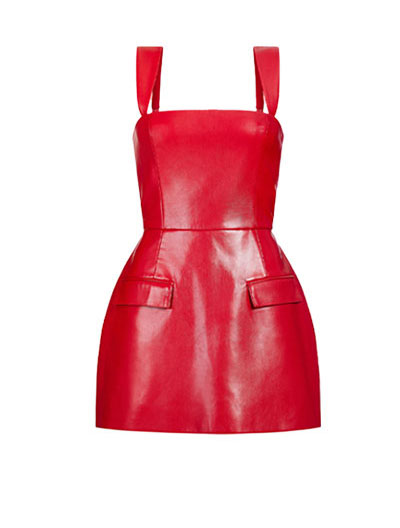 mini red dress